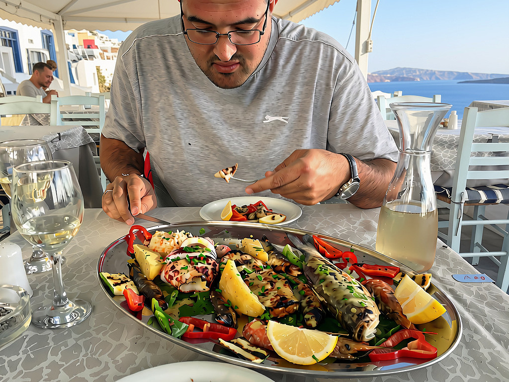 Santorini, Griechenland — photo 8